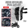For MT07 2025 MT-07 2025 Motorcycle Side Wings Side Fairing Side Spoilers Aerodynamic Lower Winglets Fixed Wings Front Spoiler