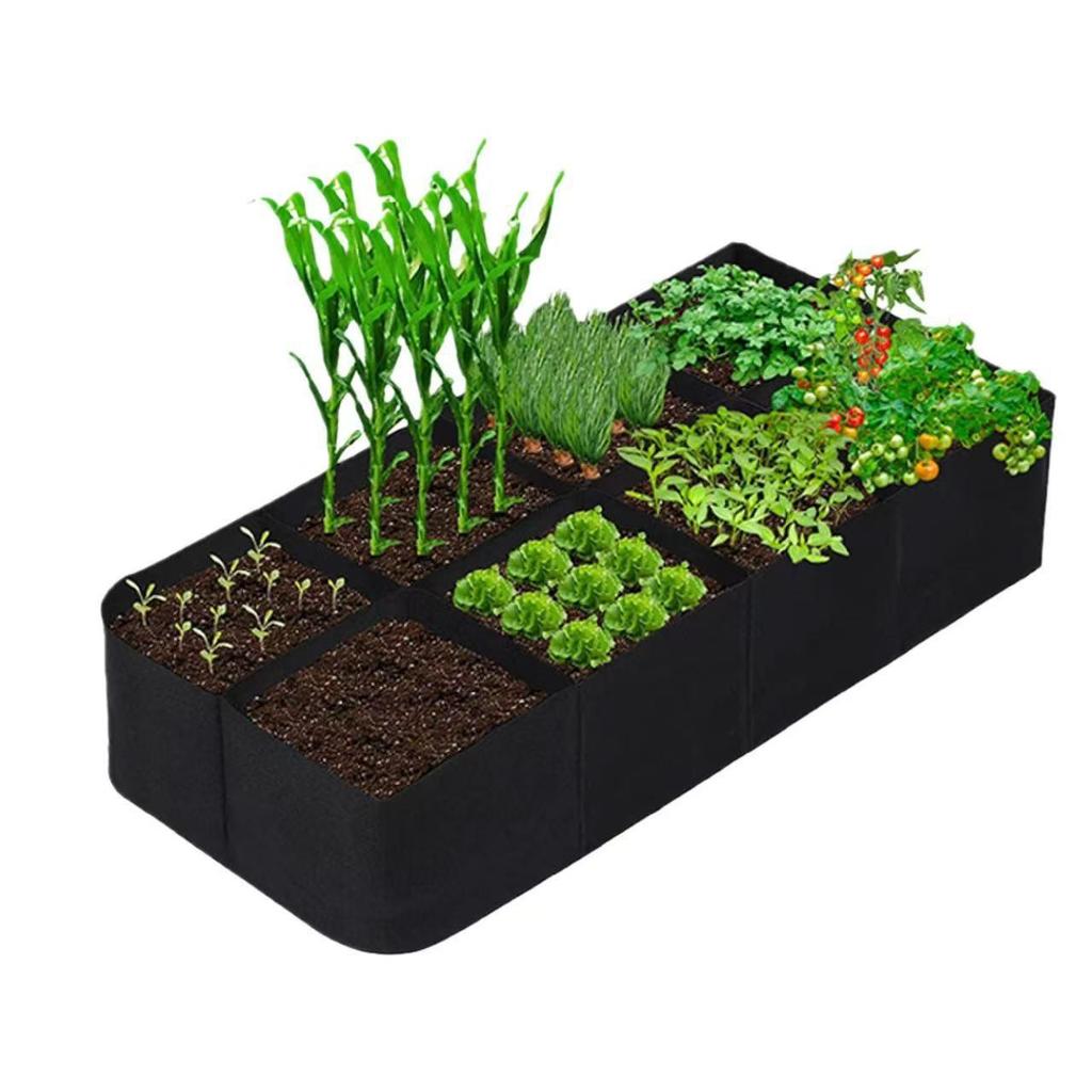 Felt Multi-Pocket Non-Woven Fabric Planting Bag for Vegetables and Flowers