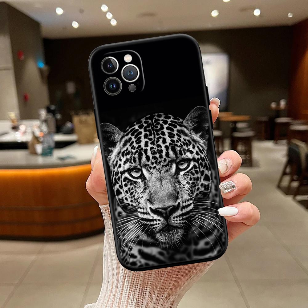 RA16 Leopard Phone Case for Samsung Galaxy A11 A12 A13 A15 A52S A53 A55 A56 A70 A71 A72 A73 F06 F16 F56 S10 Plus S10e