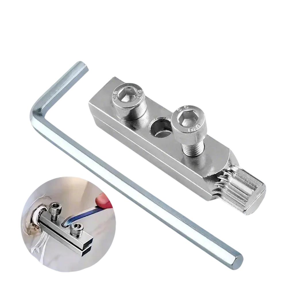 Universal Faucet Valve Screw Extractor Set Adjustable Broken Screw Remover Tool for Pipe Repair In Kitchens & Bathrooms