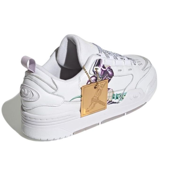 Adidas Yu-Gi-Oh! X ADI2000 Dark Magician Men Sneakers White Cloud-White Purple-Tint H06423