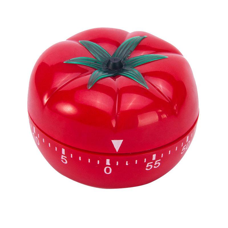 Tomato Kitchen Countdown Timer: Electronic & Mechanical Reminder