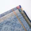 Cotton Jacquard Handkerchief For Men Soft Quick Drying Classical Pattern Pocket Square Hankie For Grooms Weddings Party