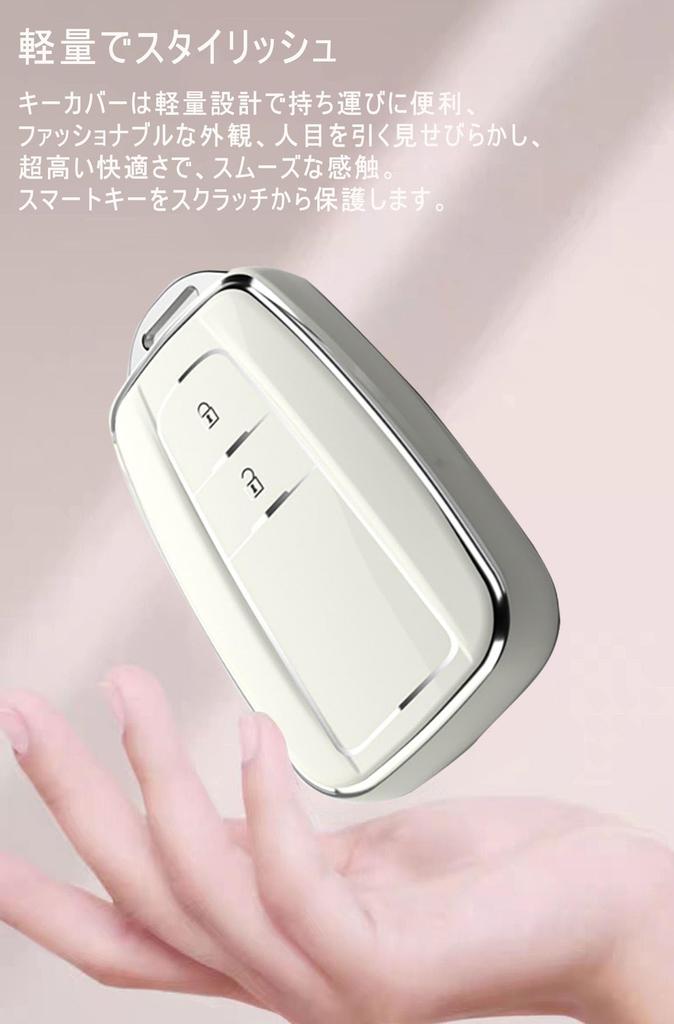 Yinki Toyota C-HR Prius 50 Series New Model Corolla RAV4 Smart Key Case for