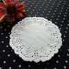 100 Stück Runde Blume Boden Papier Tischset Untersetzer Kuchen Backpapier Pad -Saugfähiges Dessert Papier Foto Hintergrund Papier