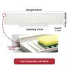 Narrow Edge Kitchen Sink Protector Silicone Drain Pad Cover New Sink Splash Guard  Countertop Use