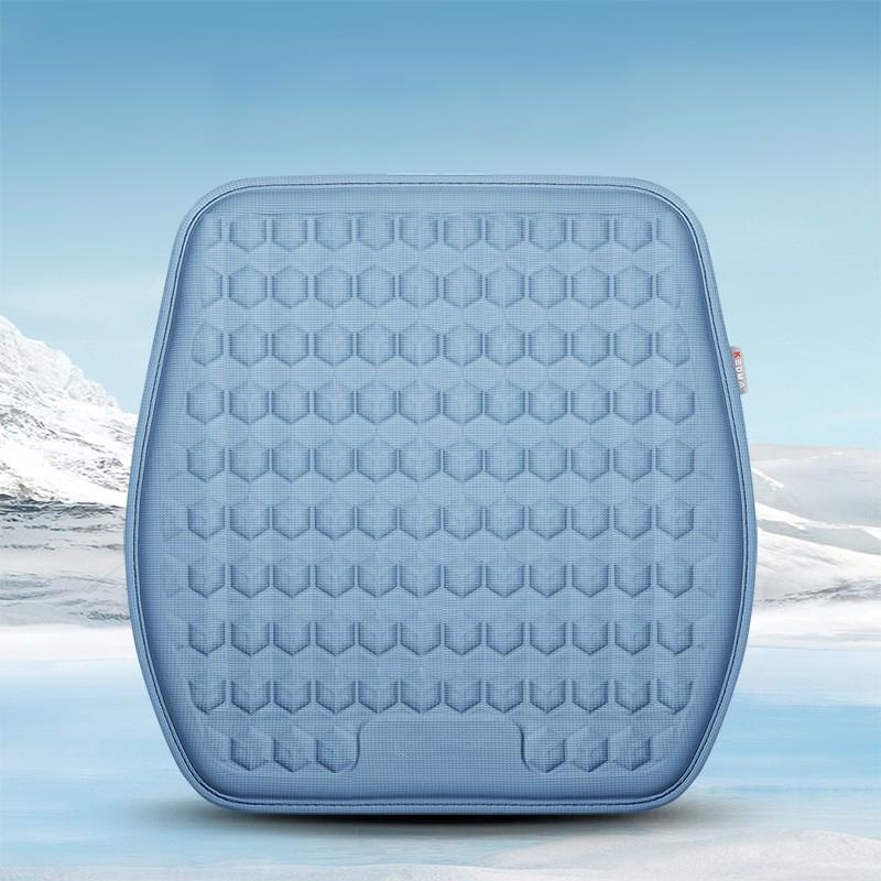 Universal Car Seat Cushion Cover Breathable Cool Bump Gel Fabric Car Seat Covers Massage Headrest Lumbar Pillow Auto Interior