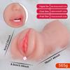 3 In 1 Male Masturbators Artificial Vagina Realistic Pocket Pussy Thick Labia Tight Anus Sex Toy for Men Masturbation Adult Goods
