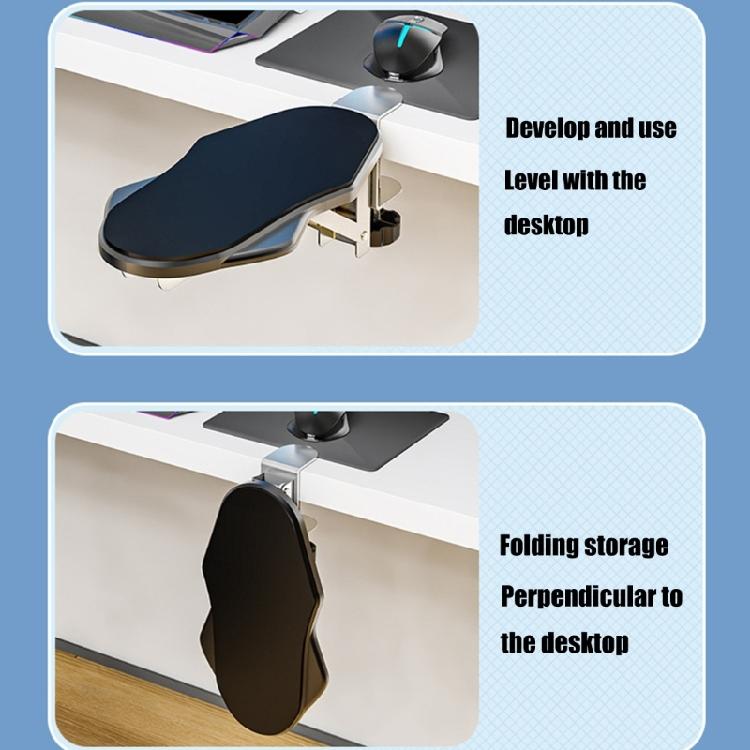 Arm Rest For Desk Arm Support For Computer Desk Ergonomic Desk Extender Mouse Pad Holder Adjustable Arm Rest Support