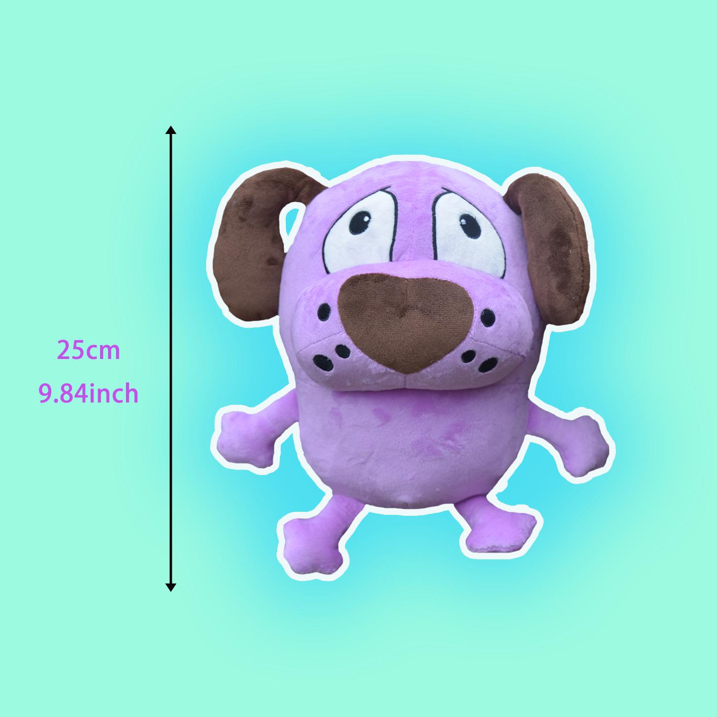 New Purple Dog Plush Toys Cute Cartoon Anime Movie Animal Plush Doll Peripheral Plushie Birthday Gift