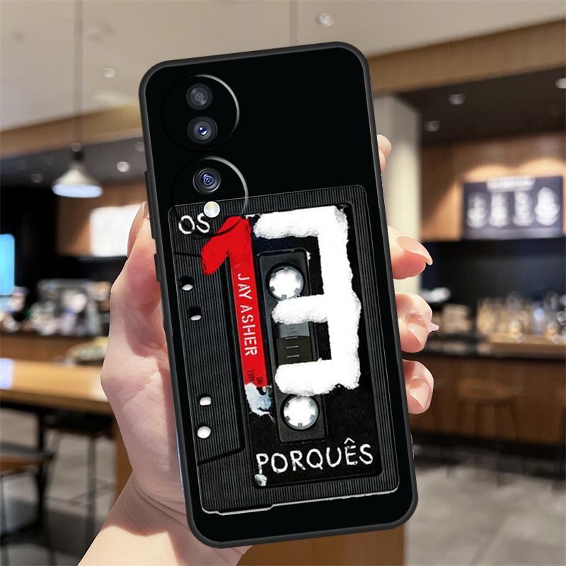 13 Thirteen Reasons Why Case For Honor Magic 8 6 7 Pro Honor 400 200 70 90 Lite X8b X8c X9a X9b X9c X9d Win RT Cover