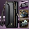 Multi-Functional Leather Crossbody Case for Samsung A72/A12/A13/A24/A33/A57 with Card Slot and Shoulder Strap