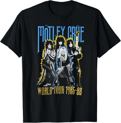 Motley Crue - World Tour 85-86 T-Shirt Tops