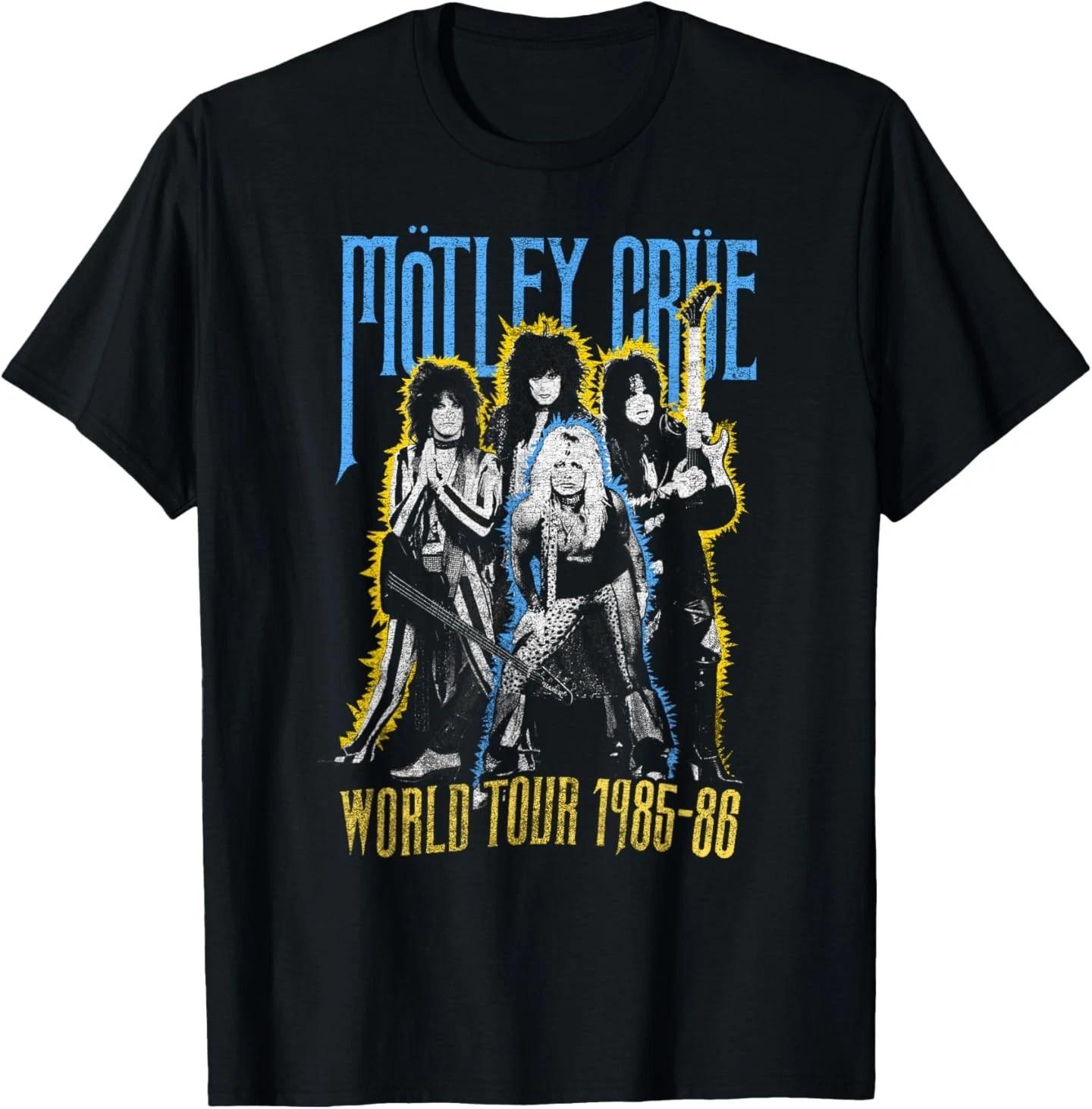 

Motley Crue - World Tour 85-86 T-Shirt Tops XL