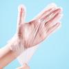 100Pcs Latex Free Gloves Pe Disposable Gloves Transparent Non-Slip Acid Work Safety Food Grade Household Cleaning Gloves