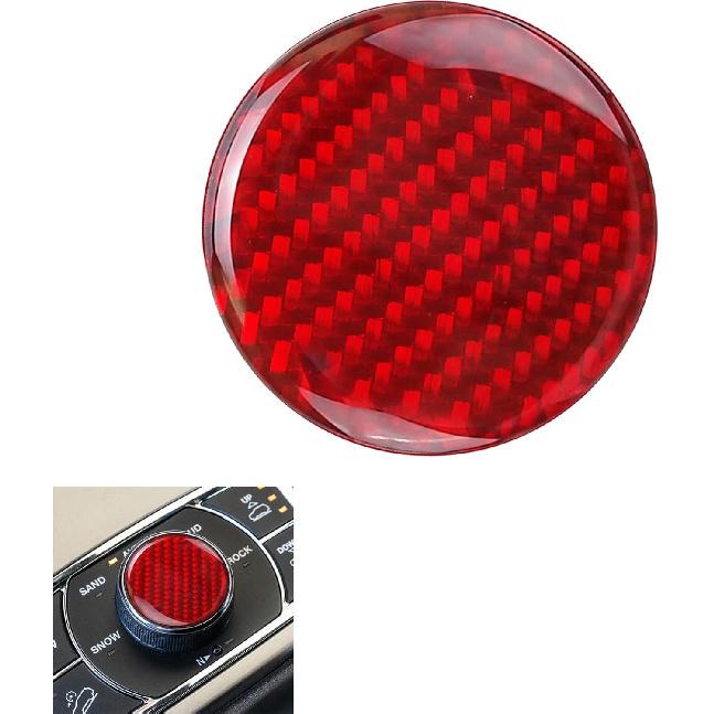 ramuel Gear Shifter Panel Button Knob Cover Trim for Jeep Grand Cherokee | Carbon Fiber,Black,Self-adhesive,Easy Install,Sporty Upgrade