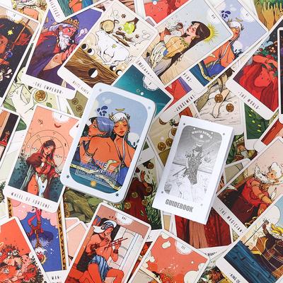 Tarô Numan Branco 10x6 cm em Lata