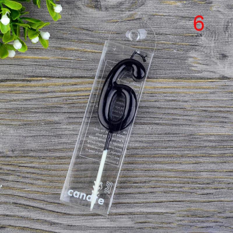 

Cake Candles Black Number 0-9 Birthday Smokeless Candles Festive Party Decor Birthday Party Cake Decoration Number Candles Girl