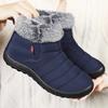 Women's Winter Warm Snow Boots Anti-Slip Waterproof Ankle Booties With Faux Fur Lined for Female Comfortable Short Boots Outdoor Workout Walking Shoes