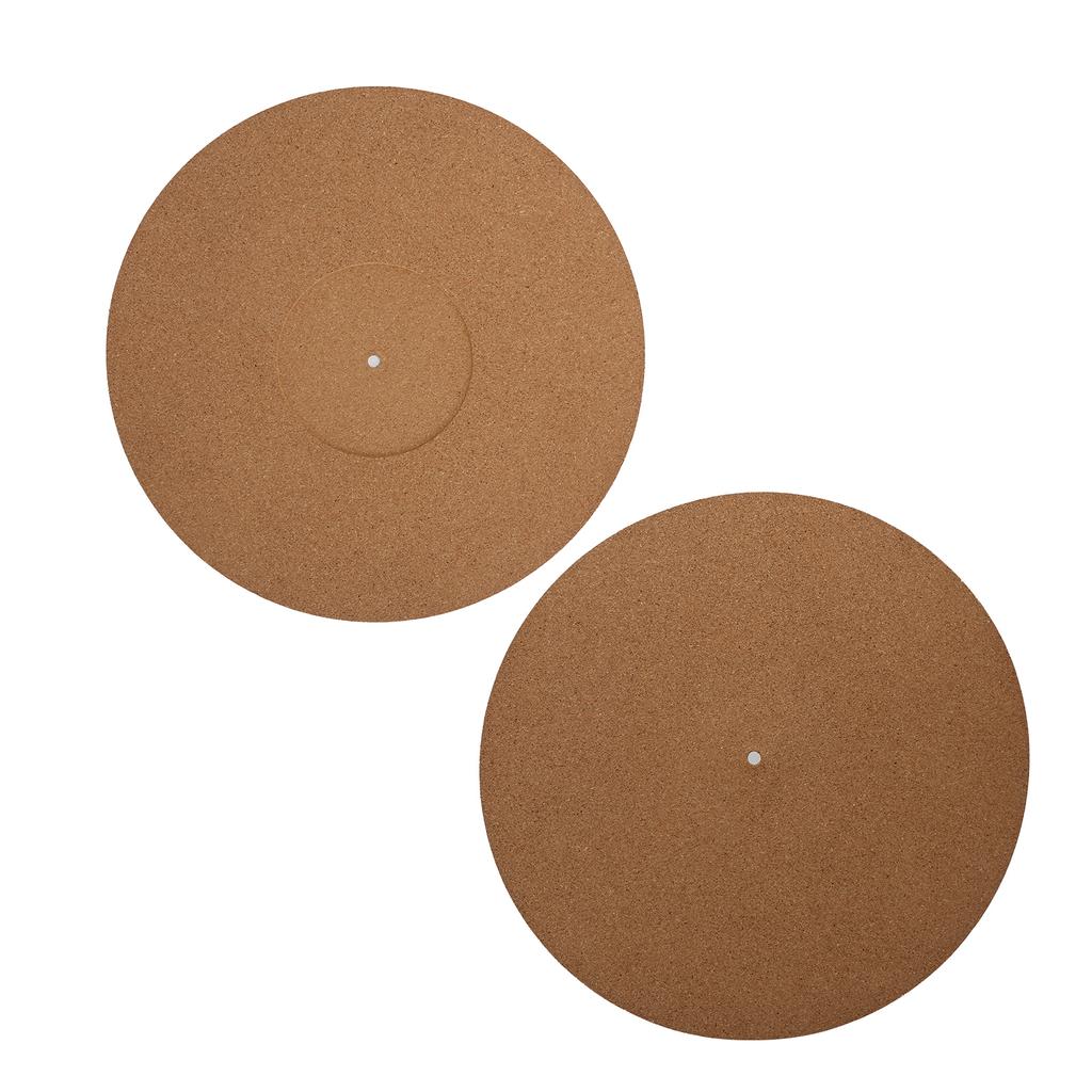 12in Record Pad Soft Cork AntiStatic NonSlip Turntable Slipmat Pad Diameter 295mm