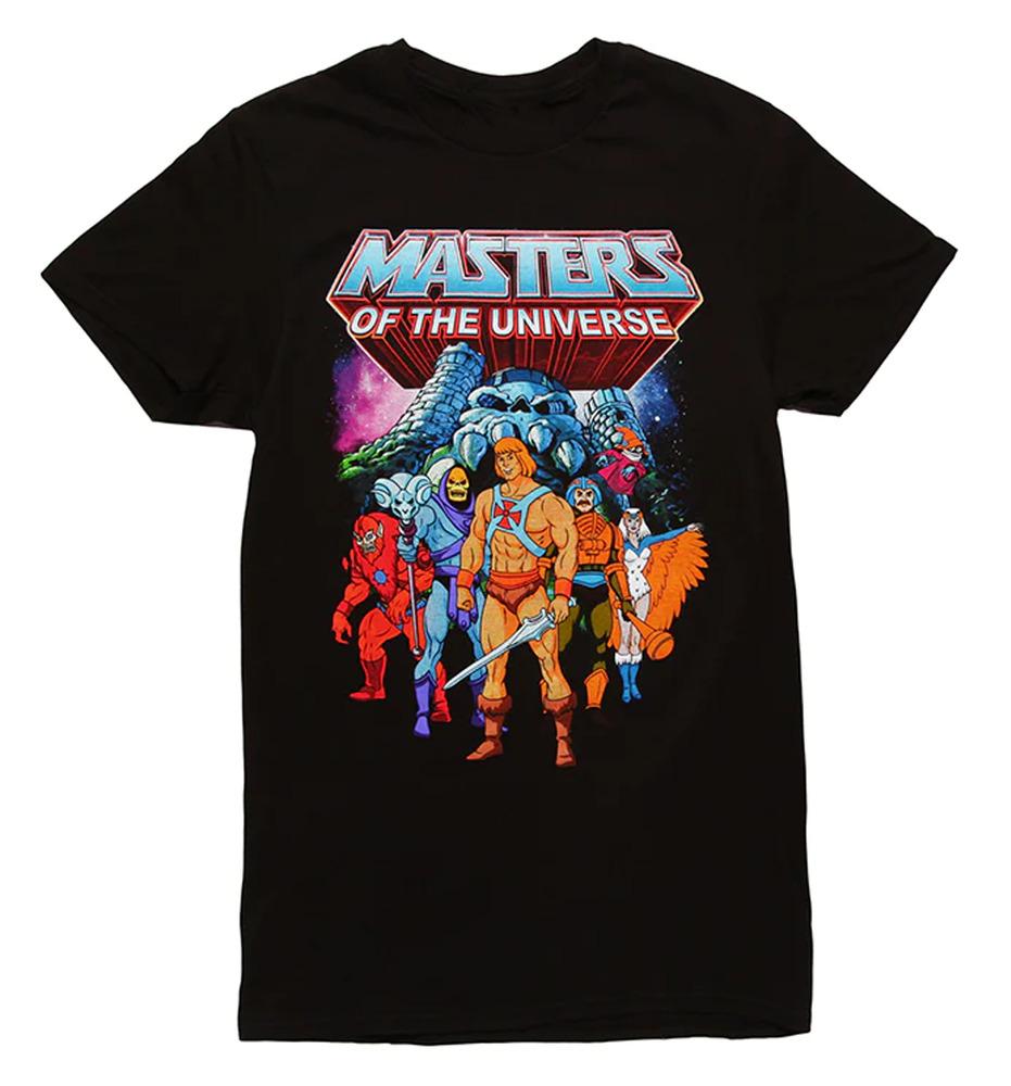 NEW Masters Of The Universe poster T-shirt Black Unisex S to 5Xl JJ3558