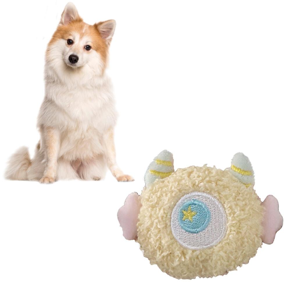 3pcs Sounding Dog Toy Cartoon Shape Padded Soft Elastic Bite-resistant Relieve Fatigue Interactive Entertainment Squeeze Dog Squeaky Chew Toy
