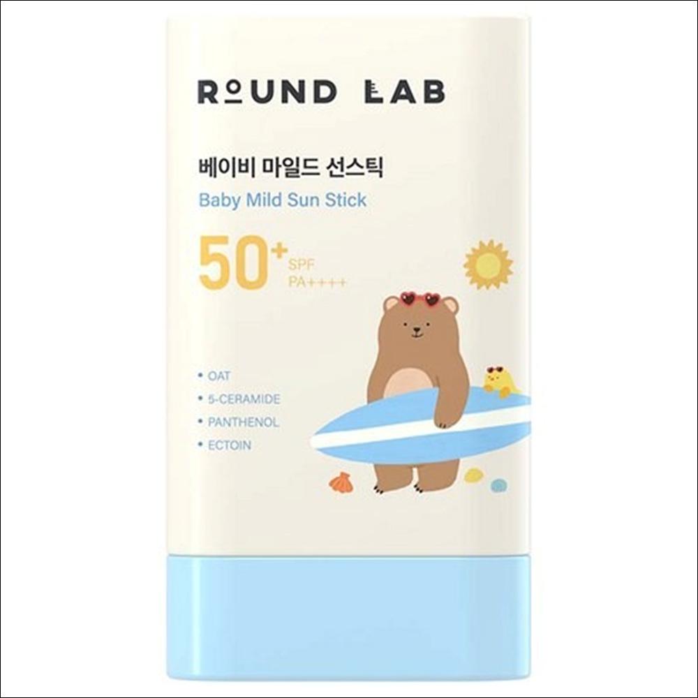 

[Round Lab] Mild Up Sun Stick SPF50+ PA++++ 21g - Gentle Kids Sunscreen, Non-Greasy Mineral Sunblock for Children & Sensitive Skin, K-Beauty 50ml x 1EA
