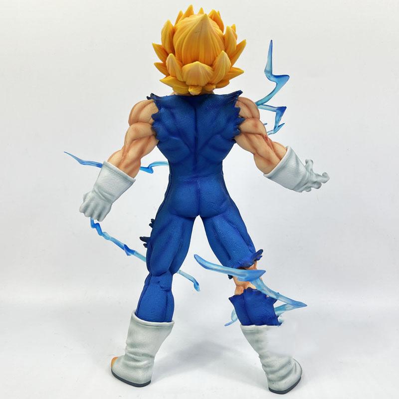 27cm Dragon Ball Z Majin Vegeta Figurka Anime Samozniszczenie Super Saiyan Figurki Akcji PVC Statua Figurka Model Zabawki Prezent