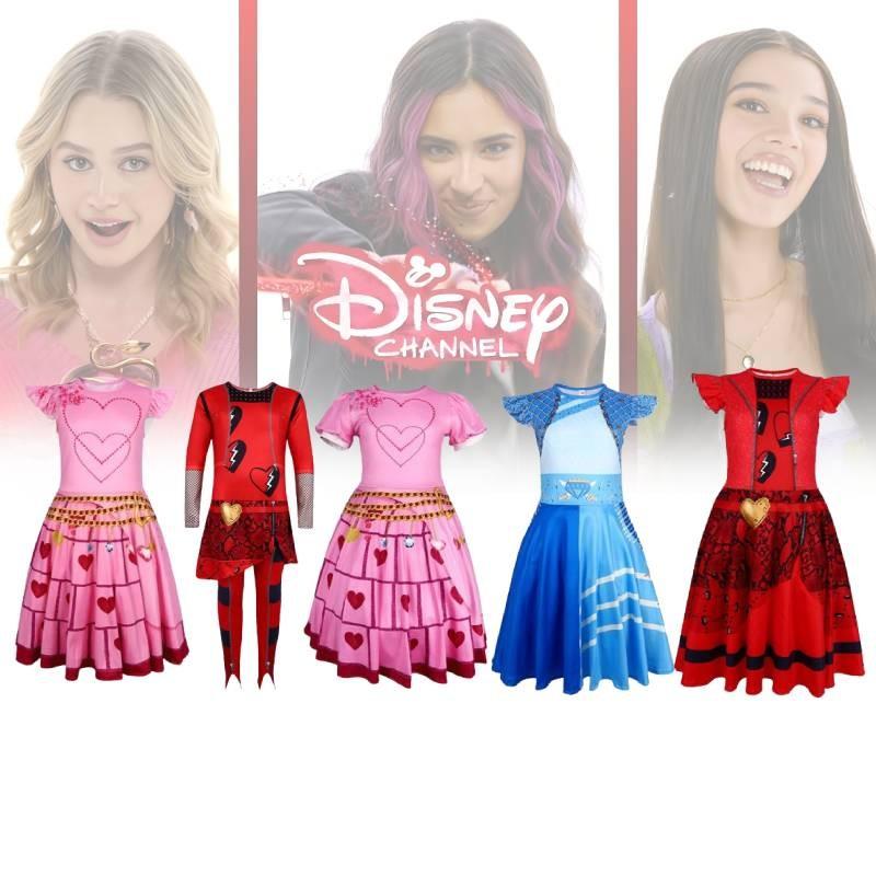 Descendants Rise The Of Red Cosplay Costume Role Play Halloween Fashion Party