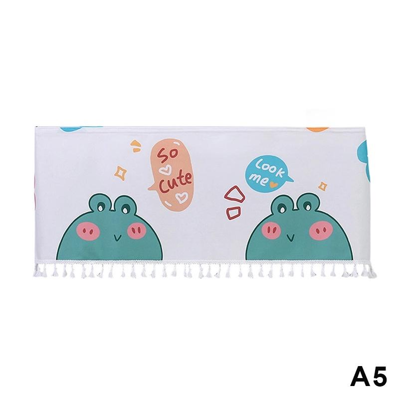 Cartoon Animal Door Curtain With Tassels Self-adhesive Partition Curtains For Bedroom, Bathroom & Home Decor, Privacy Dust Proof