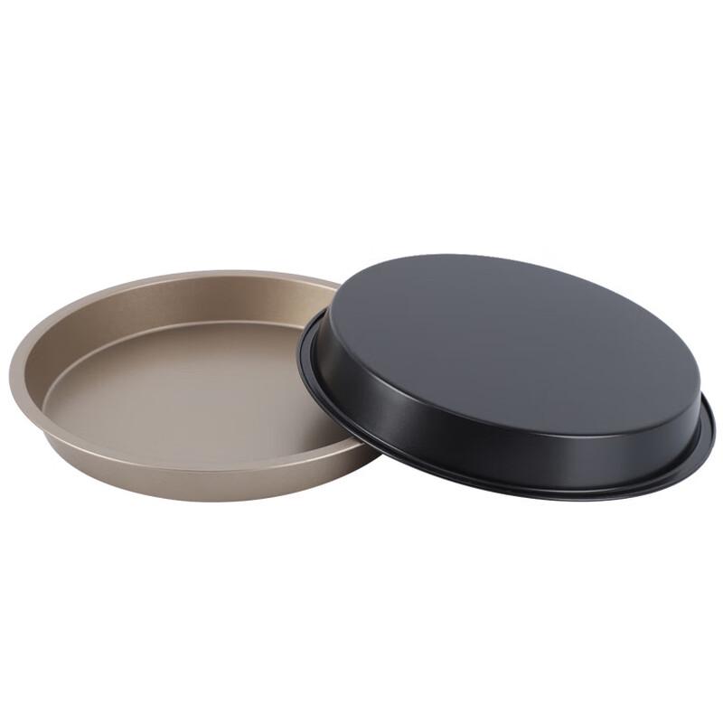 Changbaosen Round Carbon Steel Pizza & Cake Pan Set