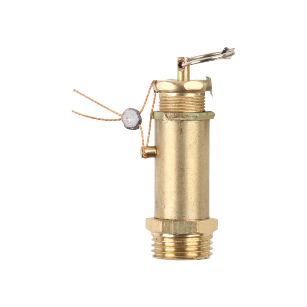Air Compressor Valve Brass Safety Valve Pressure Control Systems All-copper Material Compact Size Easy Installation