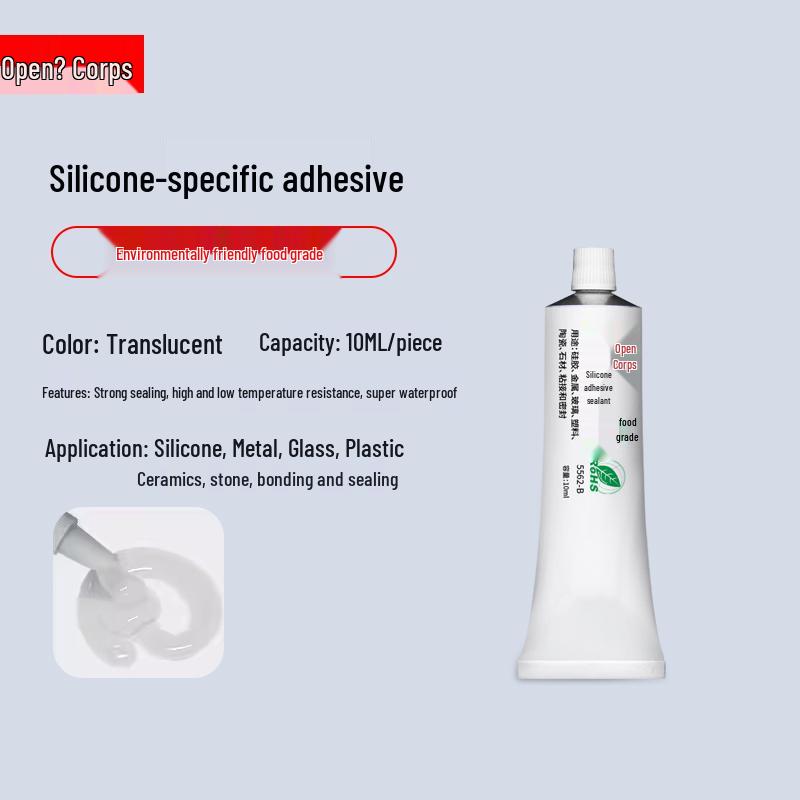 Transparent Waterproof Silicone Sealant for Car Rubber Strips - Flexible & Heat Resistant
