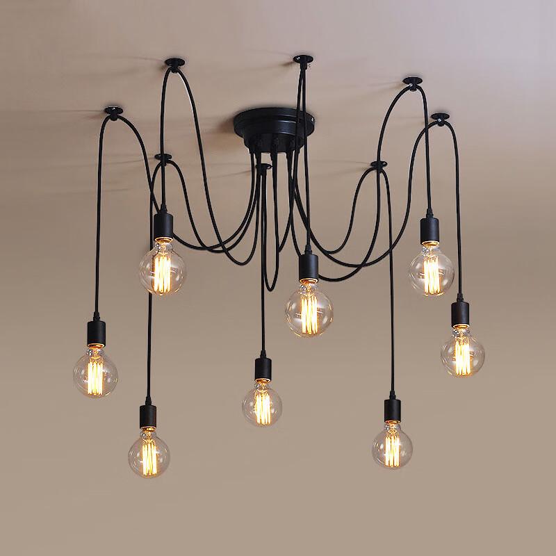 

UOSU Loft Style Multi-Head Pendant Light
