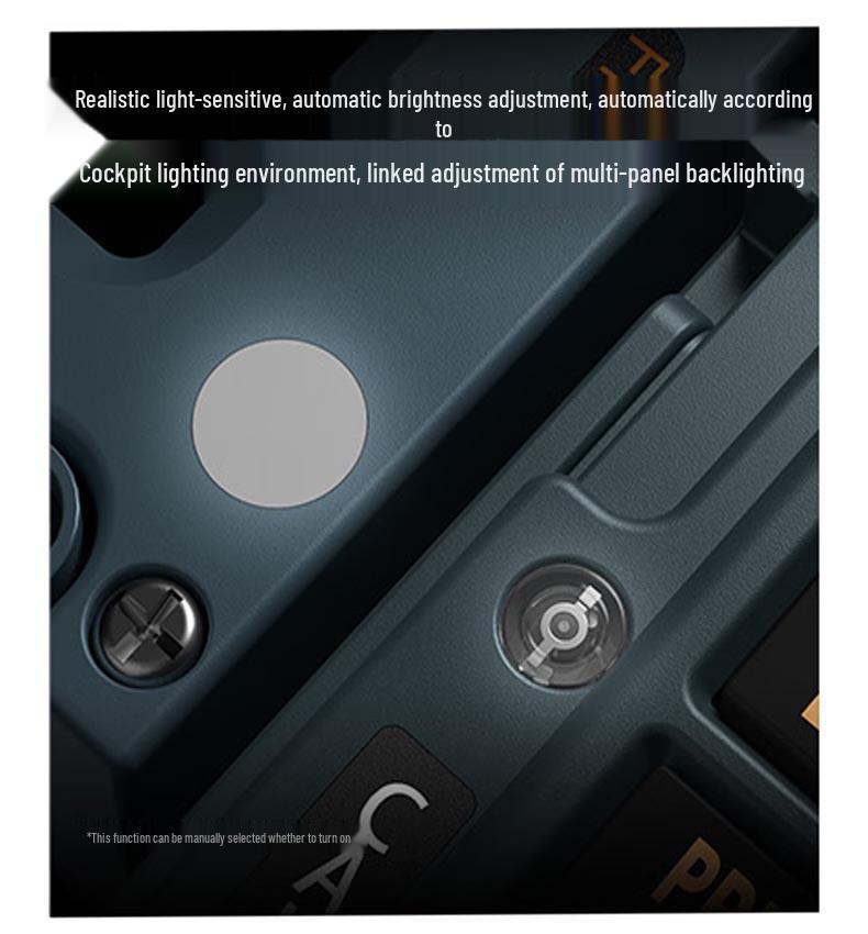 8-listý PFP 3N Letecký joystick pro simulátor PMDG ZIBO