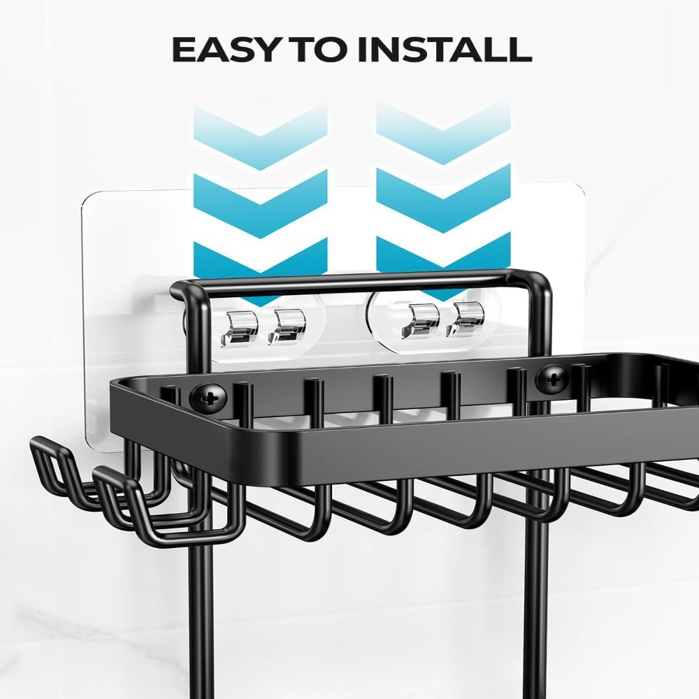 Wall Mount Soap Holder Rustproof 2 Tier Bar Soap Holder Soap Holder Shower Bathroom Accessories