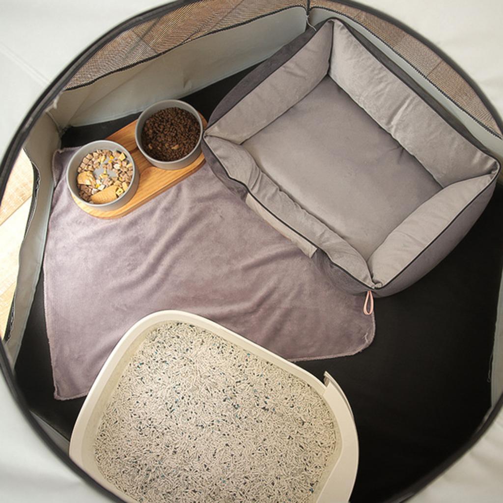 Cat Bed House Delivery Room Puppy Kitten Nest Kennel with Soft Oxford Cloth Suitable for Indoor