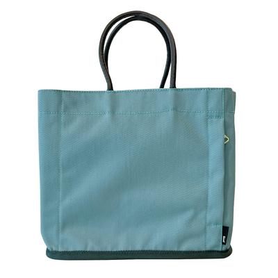 3069 Απλή Ελαφριά Μίνι Τσάντα Tote SN Τετράγωνη Επικάλυψη Α [Rootote] (Μπλε)