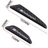 For BMW 4pcs/set Carbon Fiber M Performance Car Body Sticker Car Door Anti-collision Strip Sticker For BMW M3 M5 M6 X1 X3 X5 E34