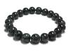 Golden Jadeite Natural Black Jadeite Bracelet (approx. 10mm, 21 Beads)
