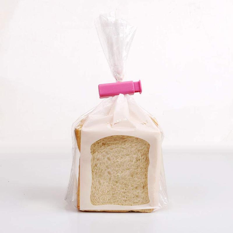 15pcs Food Sealing Bag Clip Reusable Fresh Food Storage Tools Plastic Sealer Clamp Snack Bread Seal Bag Home Kitchen Storage Clips