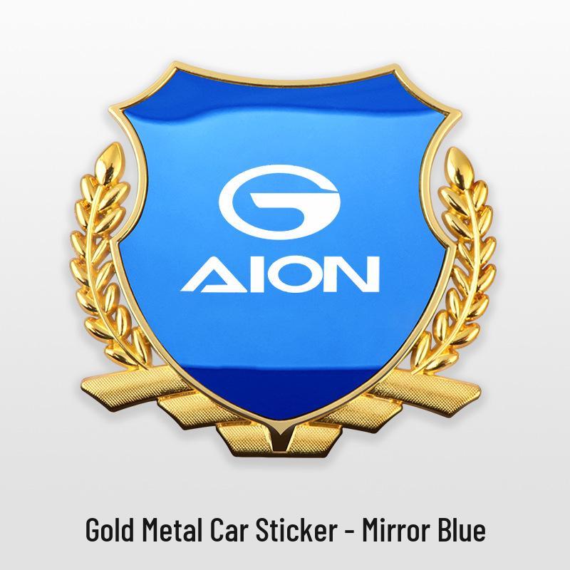 

Металлическая наклейка с изображением колоса для автомобилей GAC AION Y, S, V, LX