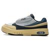 Comfortable Durable Low-Top Skate Shoes Men Sneakers Blue Yellow F12M334201FDI