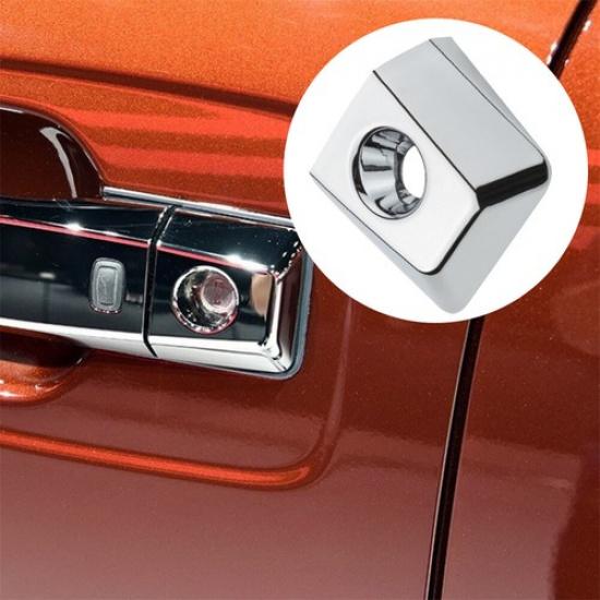 Car Left Driver Door Handle Key Bezel Cover Trim For Nissan Titan XD 80647-ZC00A