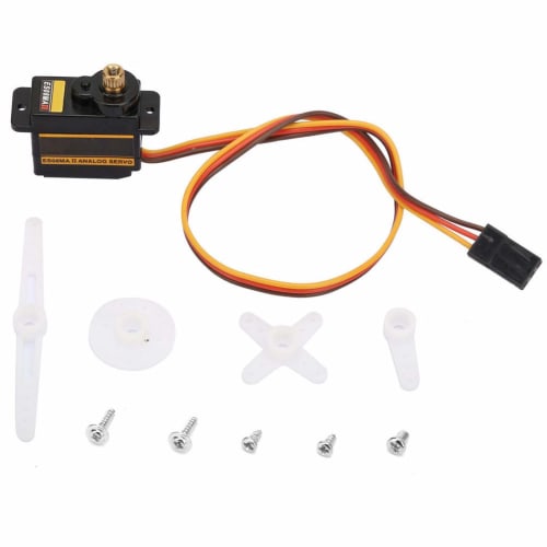 DMS15 Digital Micro Servo Motor, High Torque Metal Gear, Waterproof, for RC Helicopters, Airplanes, Boats, and RC Robots