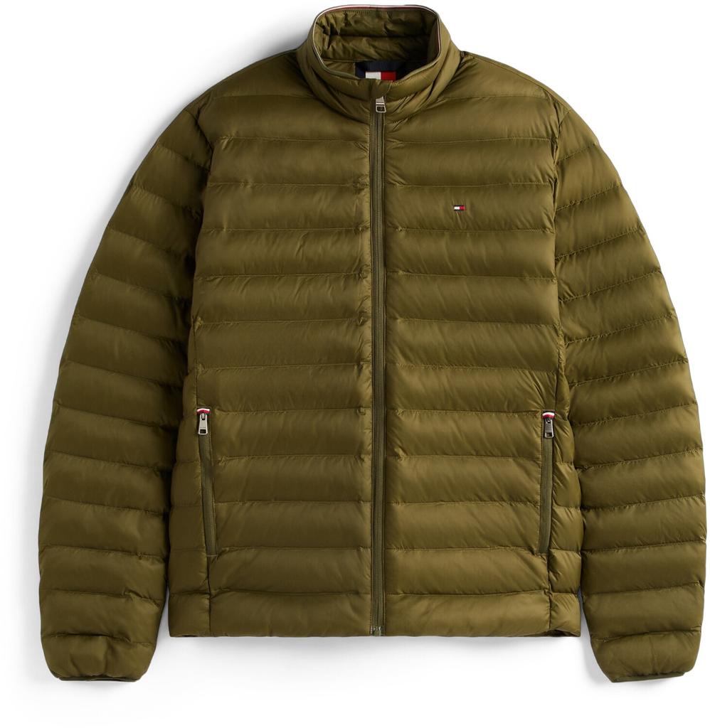 Winter Jacket Tommy Hilfiger Packable Water Repellent Jacket (MW0MW37634) Huntsman Green