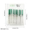 10pcs/Set of  Sewing Stretch Cloth Machine Needle Elastic Cloth Sewing Needle Accessories Industry Sewing Tools #9 #11 #14 #16