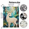 DIY Pearl Art Deer Painting Kit 5D Crystal Rhinestone Embroidery for Bedroom Living Room Wall Decoration Handmade Craft