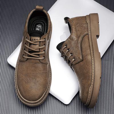 Fashion Fashion Man Oxford Footwear Classic Male Business Shoes Elegantes Formal Dress Footwear Comfy Walking Casual Leather Men Shoes