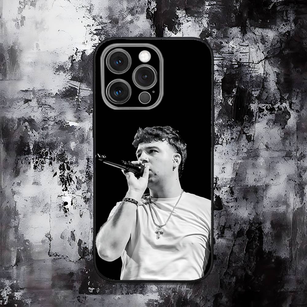 Buenas Noches Quevedo Phone Case For iPhone 16,15,14,13,12,11,Pro,Max,Plus,X,XS,SE,E,Mini,Soft Silicone Black Case